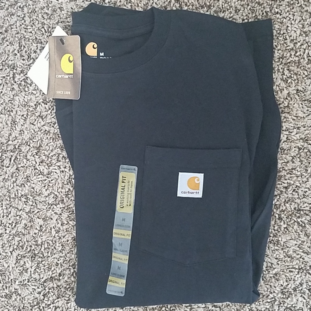 NWT Mens Long Sleeve Carhartt shirt
